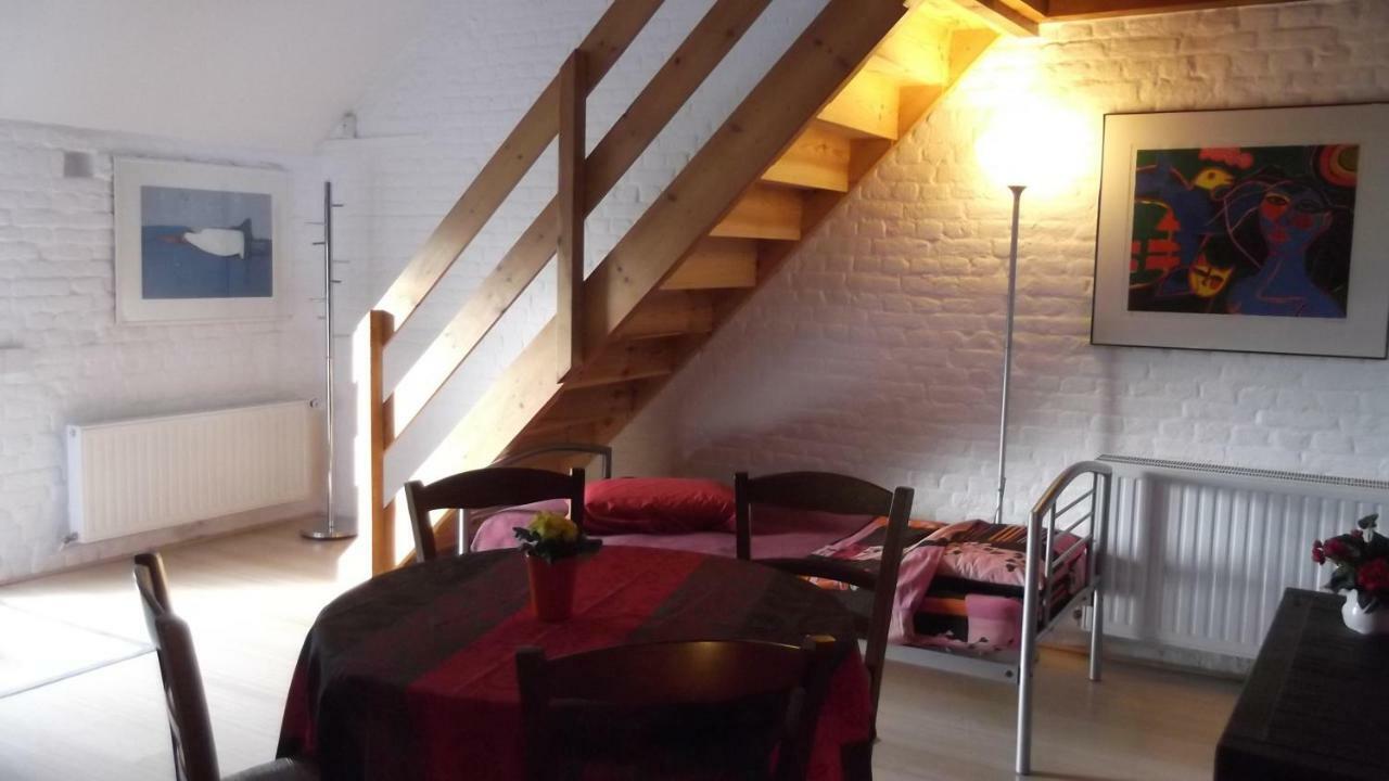 Ferme Du Pont De Bois - Le Fenil Apartman Thuin Kültér fotó